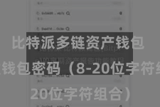 比特派多链资产钱包 开发钱包密码(8-20位字符组合)