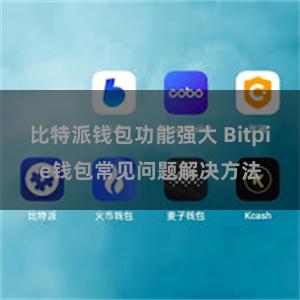 比特派钱包功能强大 Bitpie钱包常见问题解决方法