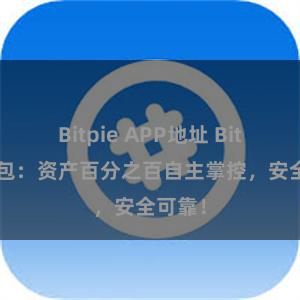 Bitpie APP地址 Bitpie钱包：资产百分之百自主掌控，安全可靠！