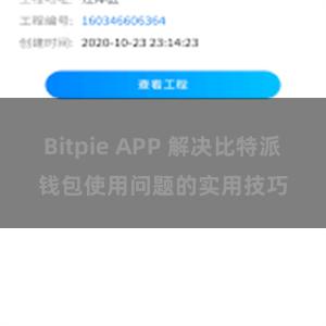 Bitpie APP 解决比特派钱包使用问题的实用技巧