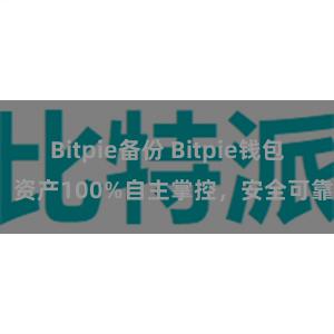 Bitpie备份 Bitpie钱包：资产100%自主掌控，安全可靠。