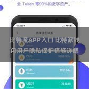 比特派APP入口 比特派钱包用户隐私保护措施详解