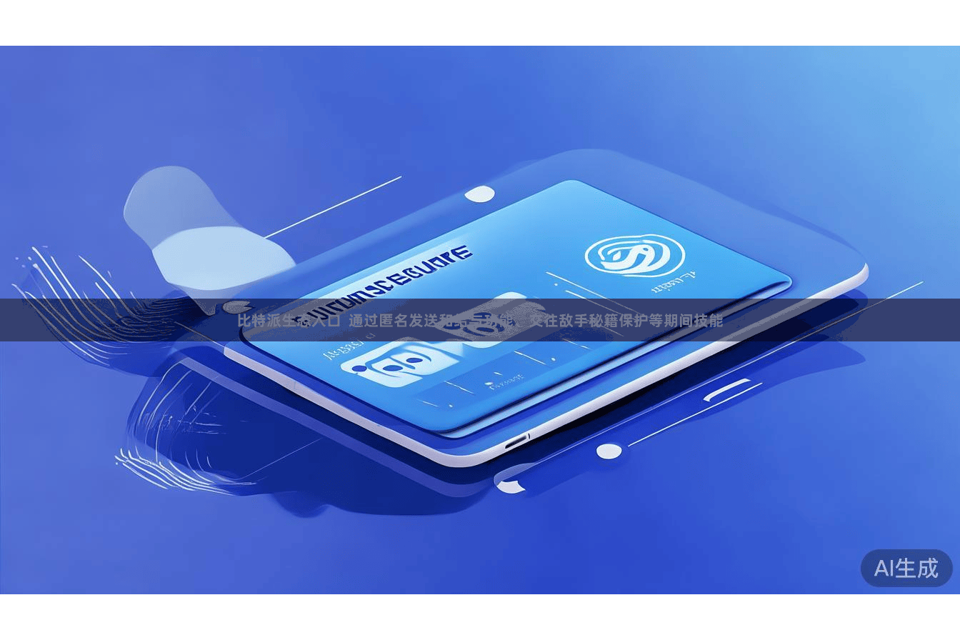 比特派生态入口  通过匿名发送和给与功能、交往敌手秘籍保护等期间技能